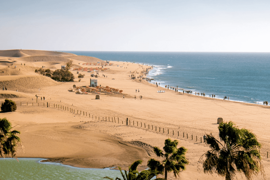 Maspalomas beach, Gran Canaria